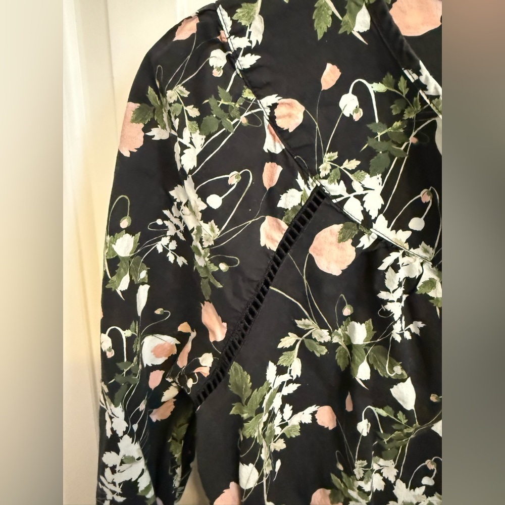 J.Crew Point Sur peasant top in Liberty poppy dream print size XS - Picture 4 of 10